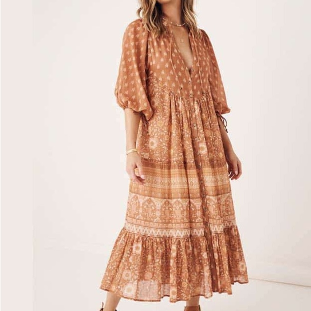 Spell Utopia Midi Dress - Size S